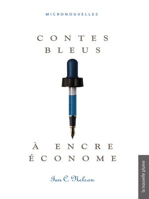 cover image of Contes bleus à encre économe